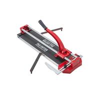 Tagliapiastrelle Manuale Con Posizionamento Di Doppie Guide Piedini Supporto, Coltello A Spinta For Il Taglio Porcellana Ceramica Facile da tagliare(31inch Double Tracks)