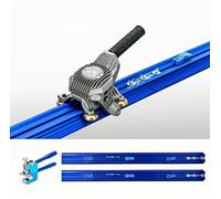 Tagliapiastrelle manuale da 2,2 m/3 m Taglierina per piastrelle di grande formato con ventose integrate Coltello a spinta per piastrelle, tagliapiastrelle di grande formato con taglio preciso e