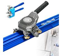 Tagliapiastrelle manuale, strumento di taglio professionale di precisione, con ventose integrate, design a doppia guida, per lavori di posa di piastrelle professionali in edilizia e a casa.(2.2M)