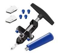 Tagliapiastrelle Per Piastrelle Ceramiche - Smerigliatrice per Vetro Manuale 2 in 1 - Tagliapiastrelle Portatile - Per Ristrutturazione Bagno Rinnovamento Cucina Pavimento Parete Doccia Progetti Migli