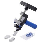 Tagliapiastrelle per Vetro, Kit Set di Utensili Taglio Manuale 2 in 1 per Fai Te, Tagliavetro 3 15 Mm con Lama in Acciaio Al Tungsteno, per Piastrelle, Vetro, Specchi