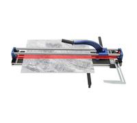 Tagliapiastrelle professionale, 800 mm, tagliapiastrelle bagnate, tagliapiastrelle manuale, spessore massimo di taglio 15 mm, per la posa di piastrelle e progetti di ristrutturazione (blu)