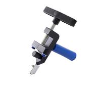 Tagliapiastrelle, Set Di Tagliavetro 2 In 1, Tagliapiastrelle Manuale, Diamantato, Ceramica, Apriscatole, Utensili Da Costruzione per taglio e smerigliatura(2 in 1 Black)