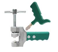 Tagliapiastrelle, Set Di Tagliavetro Manuale Portatile, Apripiastrelle For Utensili Da Taglio Vetro/piastrelle, Multifunzione per taglio e smerigliatura(Set)