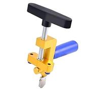 Tagliapiastrelle, Tagliapiastrelle Manuale 2 In 1 For Vetro E Ceramica Con Rotella Kit Di Utensili Manuali Frantumazione per taglio e smerigliatura(2 in 1 Gold)
