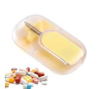 Tagliapillole - Pro | Tagliapillole Portatile Per Tablet Di Piccole Dimensioni, Divisore Magnetico Con Blocco Di Sicurezza Per Uomini, Donne, Anziani, Bambini E Rendimento Scolastico | 2026 Profession