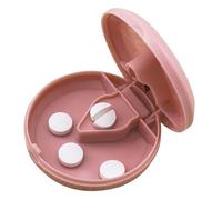 Tagliapillole - Tagliapillole ermeticamente sigillato per tagliare a metà compresse piccole o grandi,Scatola organizer per compresse facile da trasportare con fibbie integrate per integratori, pillole