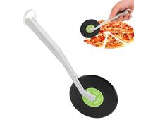 Tagliapizza - Ruota Per Disco Vinile Retrò 8,46 X 3,35 X 0,59 Pollice Gadget Da Cucina A Tema Musicale Affettatrice In Acciaio Inox Affettatrice Affettante E Durevole | Affettatrice A Vassoio Girnan