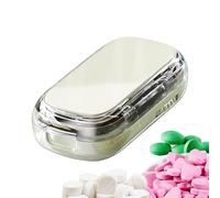 Tagliapolle - Organizzatore portatile per tagliare i farmaci - Taglierina di stoccaggio settimanale per casa ospedale scuola campeggio professionale