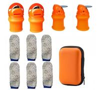 Tagliapollice per Giardinieri - Piccoli Copridita per Raccolta - 11 Pezzi di Tagliapollice Attrezzi da Giardino | Per Esterno, Cortile, Frutteto, Cucina, Pianta, Verdura, Frutta, Fragola