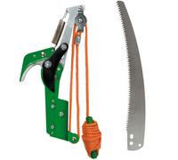 TAGLIARAMI CESOIA LAMA ANTIRUGGINE SEGACCIO 350MM SVETTATOIO POTATURA CORDA 3,5M