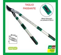 TAGLIARAMI PAPILLON TAGLIO PASSANTE MANICI TELESCOPICI PULSANTE BLOCCO EASYCUT