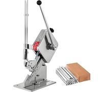 Tagliasalsicce a forma di U, sigillatrice manuale per salsicce e legatrice di sacchetti con taglierina, per uso commerciale in supermercati, panifici e confezionamento di carne Machine+u503