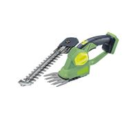 Tagliasiepe Con Lama In Alluminio 20cm E Cesoia Per Cespugli E Arbusti 9,2cm 20v - 230hz