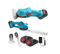 Tagliasiepi 2 Batteria Da 88 V Taglia Siepi Rifinitore Taglierba Tosare Erba