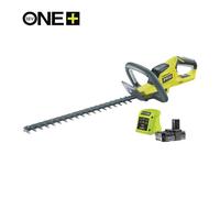 tagliasiepi a batteria 18v Ryobi lama 45cm con batteria 2Ah e caricabatterie