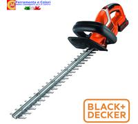 Tagliasiepi a Batteria BLACK+DECKER Tosasiepi Elettrico 18V Litio 45 cm 2,6 Kg