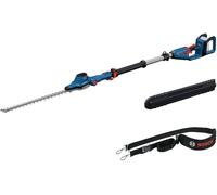 Bosch Professional 18V System Tagliasiepi GHE 18V-50 TP (asta telescopica da 2,5 m, 3.400 corse/min, spessore di taglio di 23,5 mm, tracolla inclusa, senza batteria)