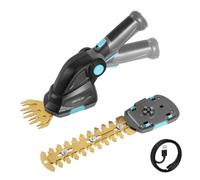 Cecotec Tagliasiepi a batteria a mano 2 in 1 TitaniumSword 2000 Hand. Batteria integrata 7,2 V, motore brushless, lama in titanio, telecomando rotativo, 2 accessori, sistema di sicurezza