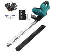 Tagliasiepi a batteria per batterie Makita da 18 V, lunghezza di taglio 51 cm, distanza di 20 mm, tagliasiepi elettrico con impugnatura ergonomica e protezione contro gli urti, senza batteria e