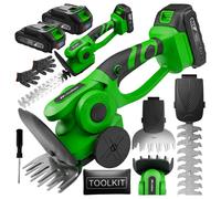 Tagliasiepi a batteria per erba arbusti 500W MalTec 129/220mm lame accessori