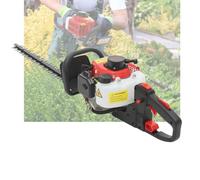 Tagliasiepi a benzina, 56 cm, taglio 0,9 CV, motore a 2 tempi, con frizione e assorbimento delle vibrazioni, manico girevole a 180°, serbatoio da 0,6 l (fino a 10 mm di spessore) per giardini/parchi