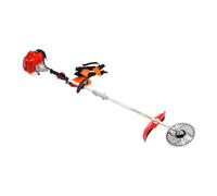 Tagliasiepi a benzina da 51,7 cc, 2 tempi, 1,4 kW, 6500 rpm, con larghezza di taglio 25 cm e serbatoio 1,2, utensile multifunzione da giardino 4 in 1, con asta di prolunga per tagliare, tagliare e