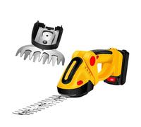 TAGLIASIEPI A DOPPIA BATTERIA 26V 3.0AH TAGLIA BORDI 2 IN 1 LAMA 20CM FD-001