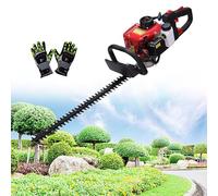 Tagliasiepi a gas a 2 tempi 1600 W strumento paesaggistico professionale, 23,66 cc, trasmissione a 2 stadi, 30% più efficiente rispetto ai modelli di carburatore