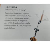 TAGLIASIEPI ALLUNGATI STIHL HL 91 / HL 94