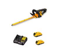 Tagliasiepi DeWALT DCMHT562D2 (2 x 2,0 Ah + DCB107)