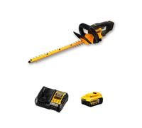 Tagliasiepi DeWALT DCMHT562P1 (1 x 5,0 Ah + DCB1104)