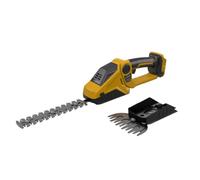 Tagliasiepi e cesoie per erba a batteria 2 in 1 compatibile con Dewalt 20V batteria, Forbici elettriche 90° regolabili da 150 W con 2 lame per tagliare arbusti ed erba (senza batteria)