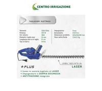 Tagliasiepi Elettrico 230v/50hz 450w Barra 51cm Hyundai