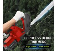 Tagliasiepi elettrico Motosega da giardino Tagliasiepi da giardino ricaricabile Potatore per alberi grossolani Potatore per alberi da tè Potatore per fiori