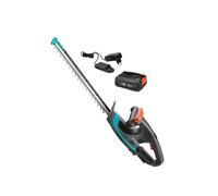 Gardena Tagliasiepi a batteria EasyCut 40/18V P4A Set pronto all’uso: tagliasiepi con lame di precisione e protezione antiurto, impugnatura ergonomica, peso ridotto (14733-20)
