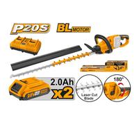 TAGLIASIEPI PROF. A BATTERIA 40V - 650MM - CON 2 BATTERIE - CHTLI400282 INGCO