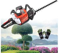 Tagliasiepi professionale a benzina a 2 tempi con manico girevole a 180° per una manutenzione efficiente del giardino