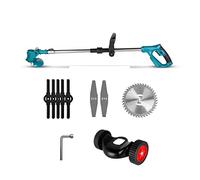 Tagliasiepi, Rasaerba elettrico da 1500 W lunghezza regolabile pieghevole senza fili ricaricabile potatore da giardino ricaricabile(Without Battery)