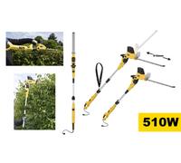 Tagliasiepi/Tagliasiepe elettrico 56cm 510W telescopico con testa snodabile Elem