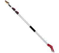 Tagliasiepi telescopico, sega potatura, 3,40m, alluminio, cespugli