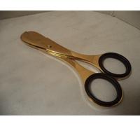 TAGLIASIGARI A FORBICE FORBICI CUTTER MODELLO IN ACCIAIO DORATO NUOVO