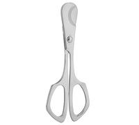 Tagliasigari in acciaio inossidabile con manico rotondo, forbici per sigari da taglio, processo di lucidatura 1 pezzo taglio rotondo per sigaro regalo
