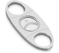 Tagliasigari per Sigari,SLEGE Taglia Sigaro Acciaio INOX Classico,Guillotine Sharp Doppie lame,Taglierina Sigari Cubani, Accessori Sigari per Robustos e Churchill