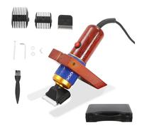 Tagliatappeti con guida per rasatura, tufting gun trimmer, forbici per tufting elettrico con 2 lame, forbici per tappeti di piccole e medie dimensioni