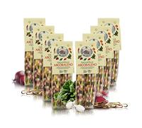 Tagliatelle Arcobaleno, Pasta Colorata, 8 Confezioni Da 250 Grammi