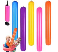 Tagliatelle Da Bagno Piscina - 5pcs Pool Butchs Gonfiabili I Tagliatelle Galleggianti Di Perdite Colorate Con Pompa | PVC Adulto Floating Swimming Float | Per Il Nuoto Multiuso Per Le Feste