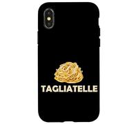 Tagliatelle Pasta | Italian Food noodle Custodia per iPhone X/XS