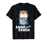 Tagliatelle Ramen Unicorno Anime E Ramen Kawaii Maglietta