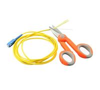 Tagliatore di Fibre, 5 pz. Strumenti for taglierini Kevlar/Cavo in fibra Taglio/Forbici antiscivolo/Forbici for elettricista in acciaio